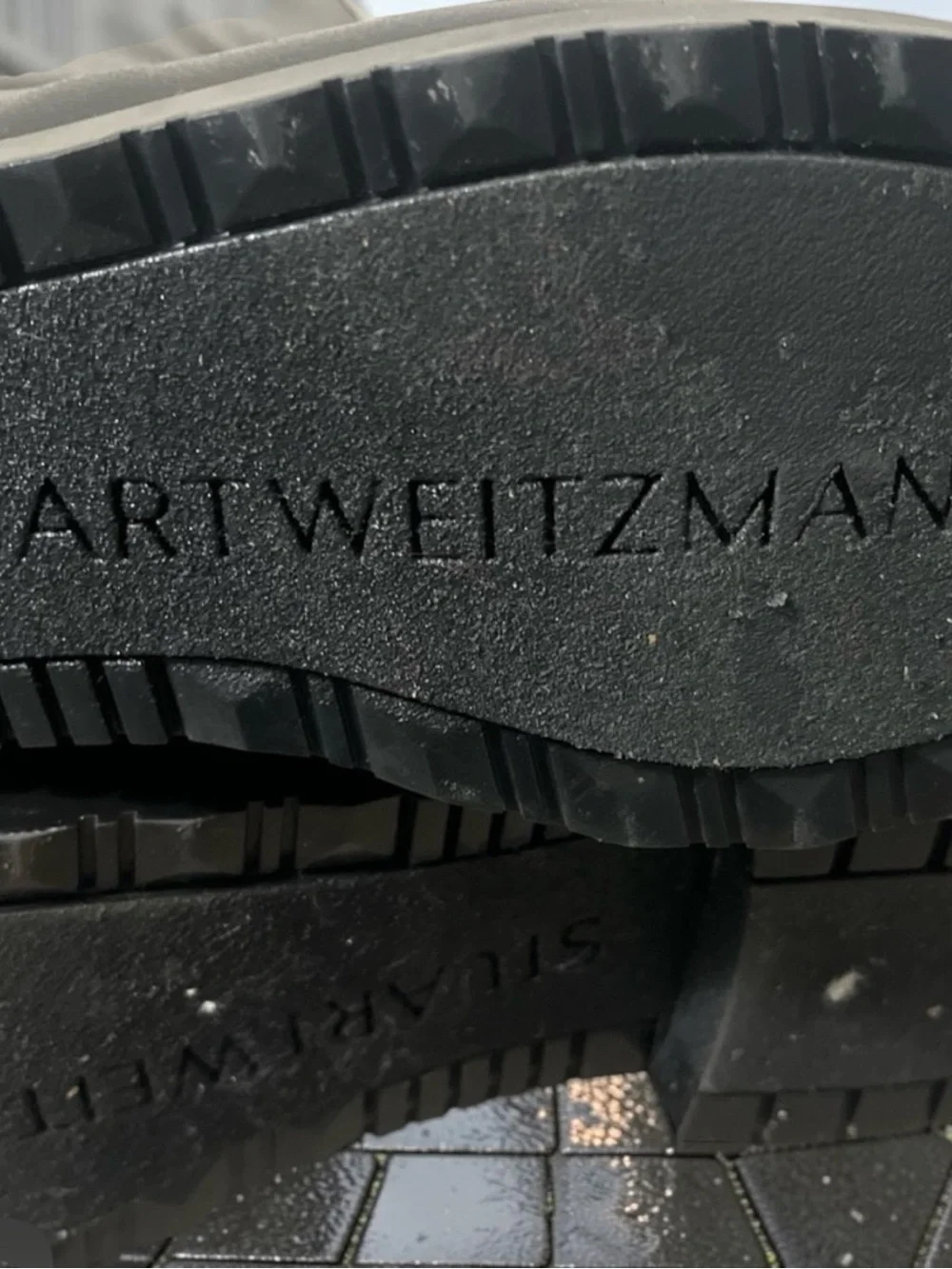 Stuart Weitzman only wore